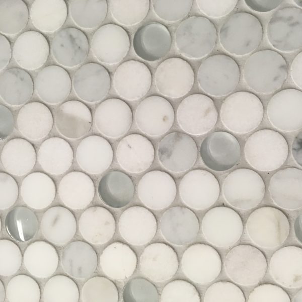 Marble and Glass Mixed Pennyrounds
