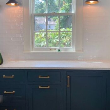 Subway White Gloss Backsplash