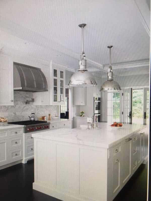 Calcatta Countertops with Calcatta Tile Backsplash