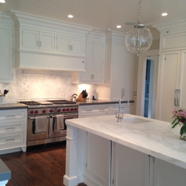 Crema Delicato 2-inch Mitered Countertop